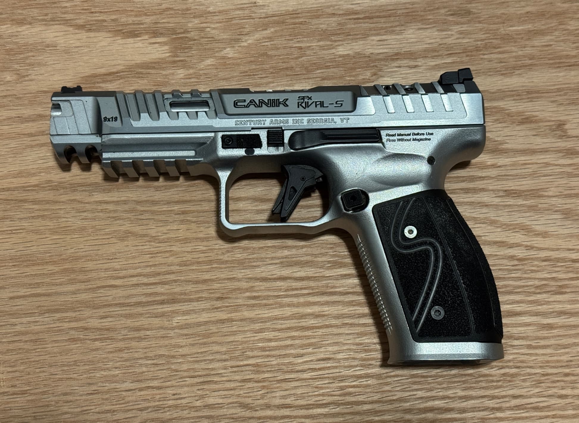 Canik Rival-S Competition Pistol Chrome - 9mm